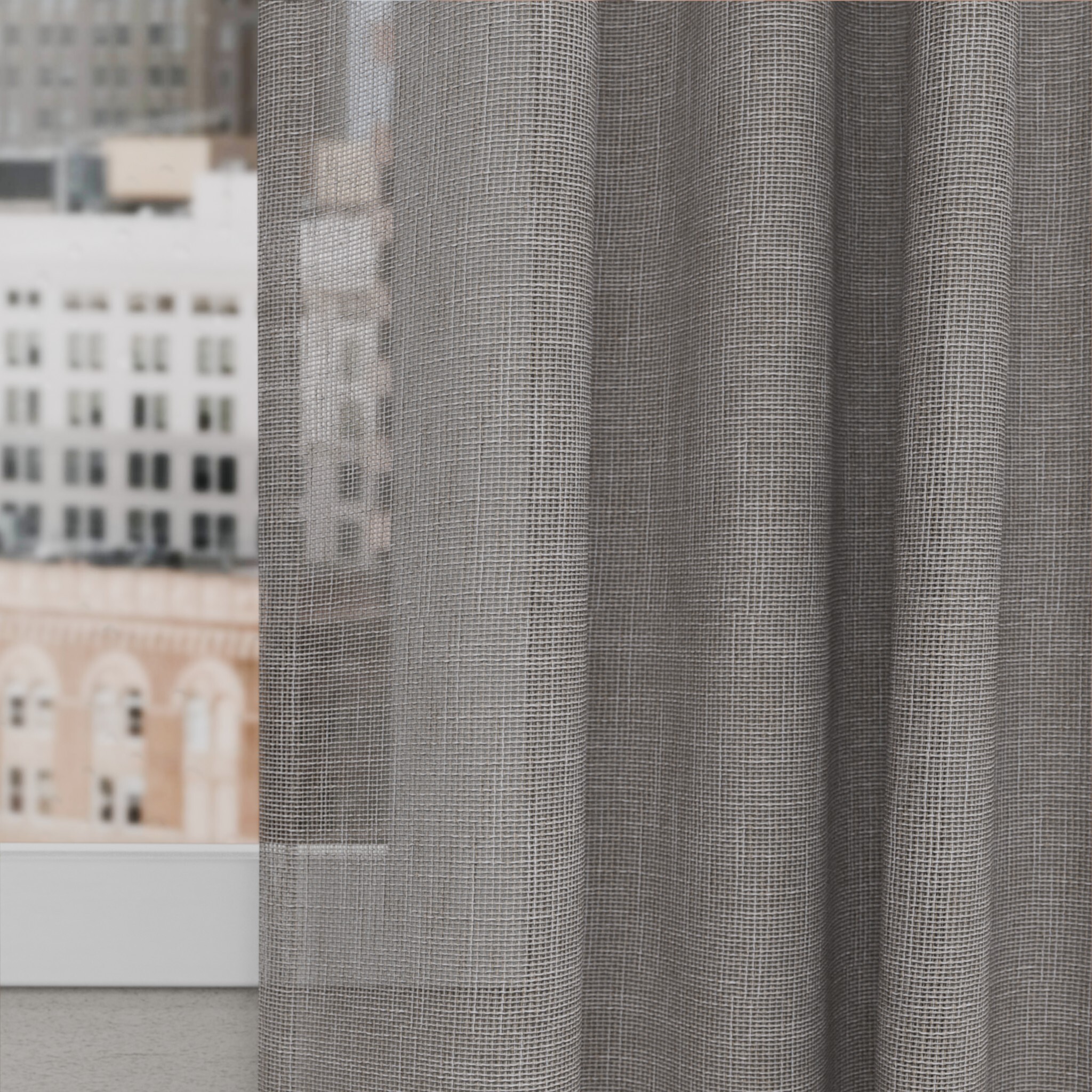 Toppoint_Gordijn_Inbetween Lio_01_taupe_Curtain