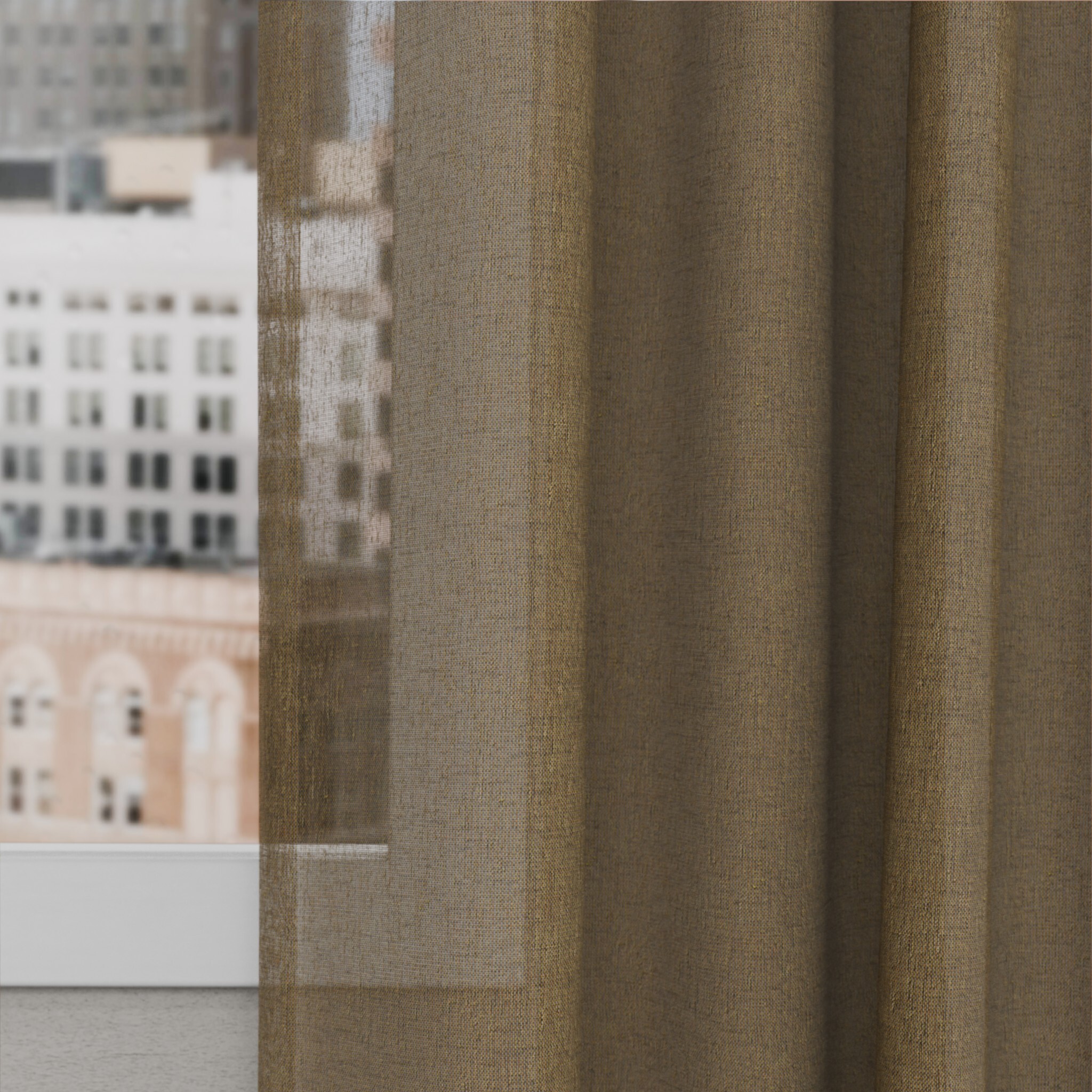 Toppoint_Gordijn_Inbetween_Vintage_09_oker_Curtain