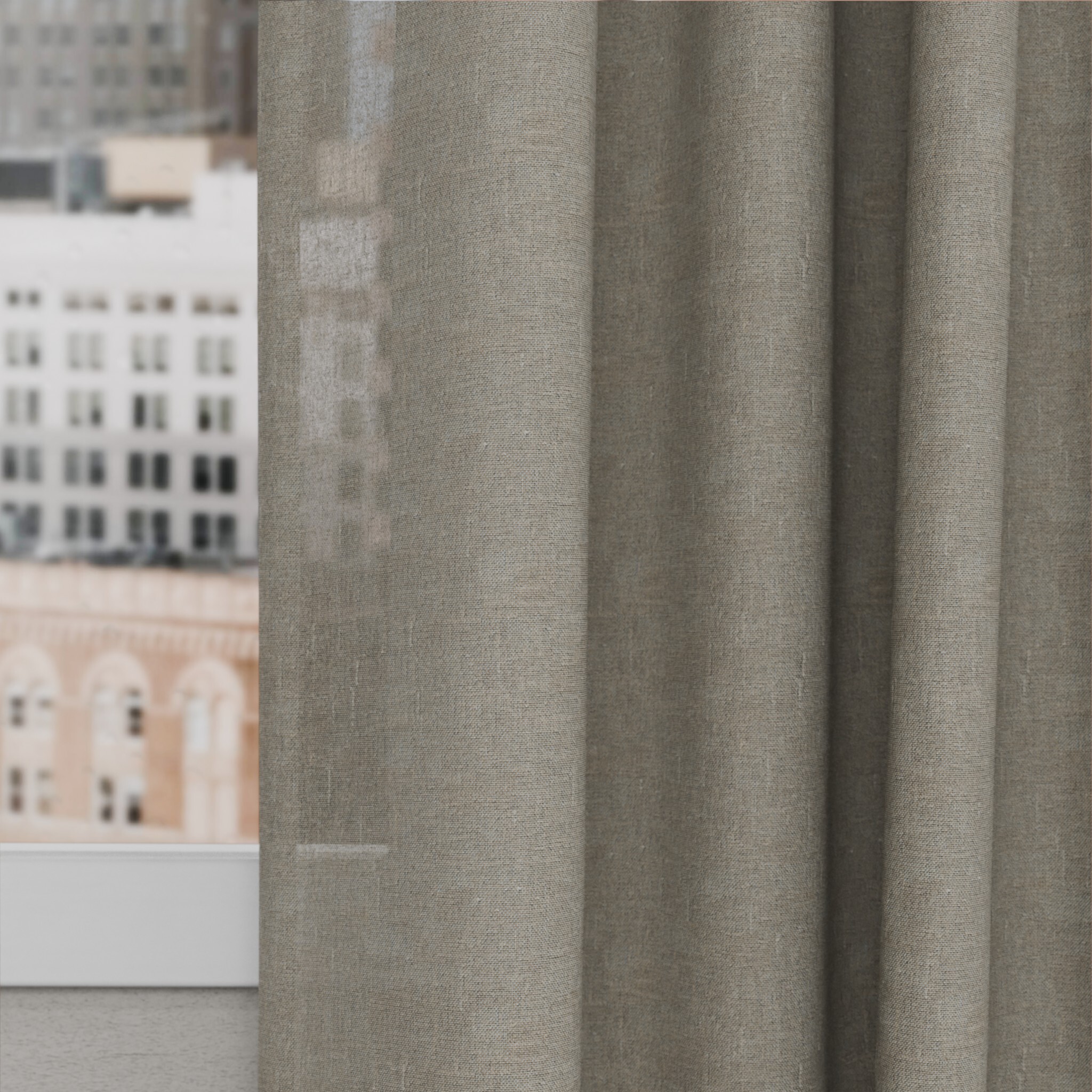 Toppoint_Gordijn_Inbetween de luxe_04_zand_Curtain
