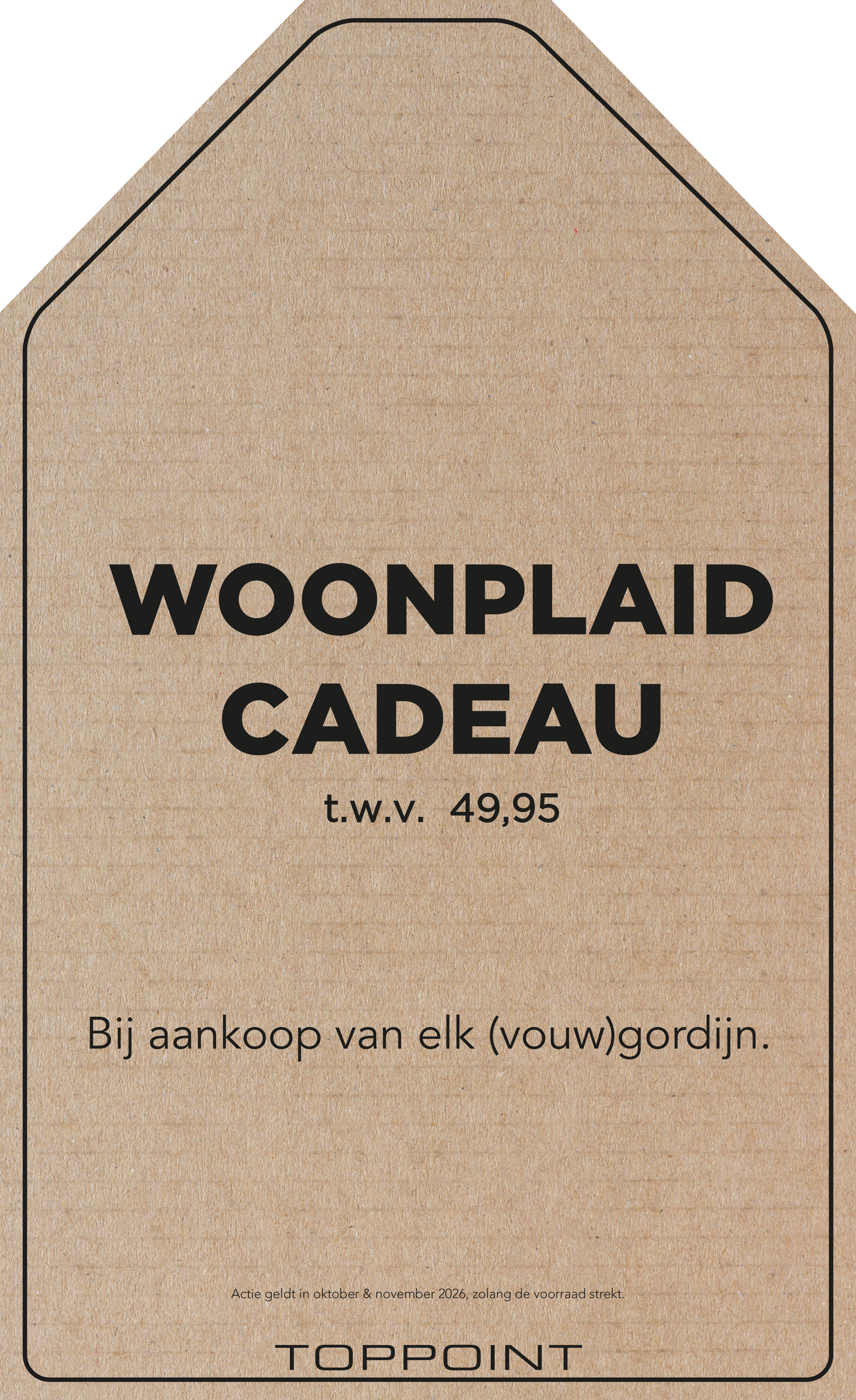 Hanger met promotie