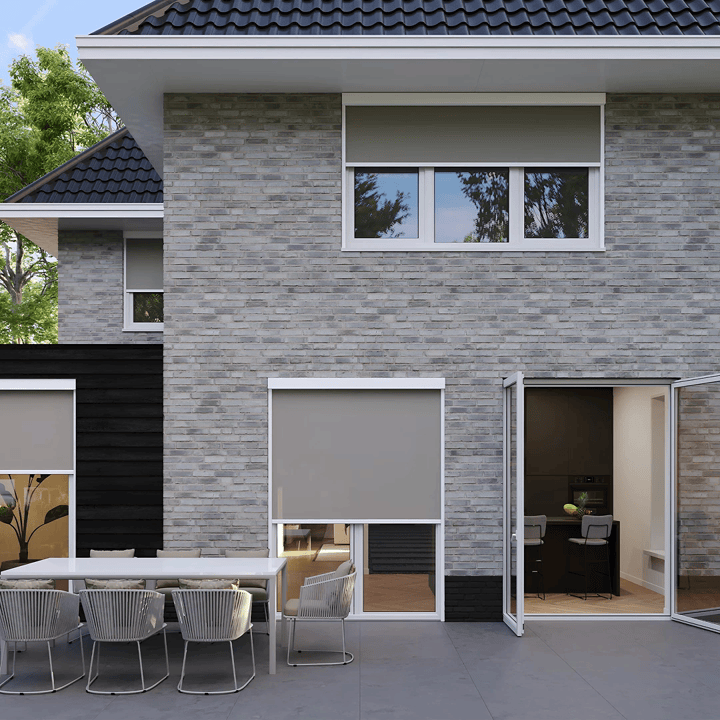 Outdoorscreen vierkant